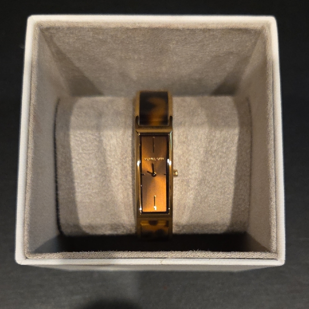 NWT- Michael Kors Tortoise Bracelet Watch